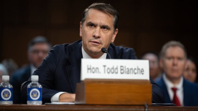 Todd Blanche nomination on edge over Trump, IRS settlement