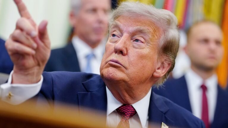 Trump backs ‘fantastic’ Warsh; calls for lower rates; cites others’ ‘bad intentions’