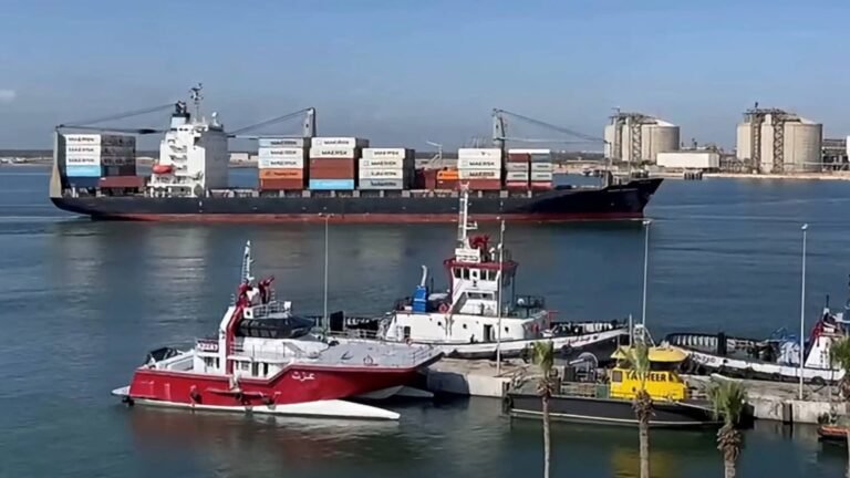 Egypt says drone hit two ships at Mediterranean port as attacks on energy infrastructure widen