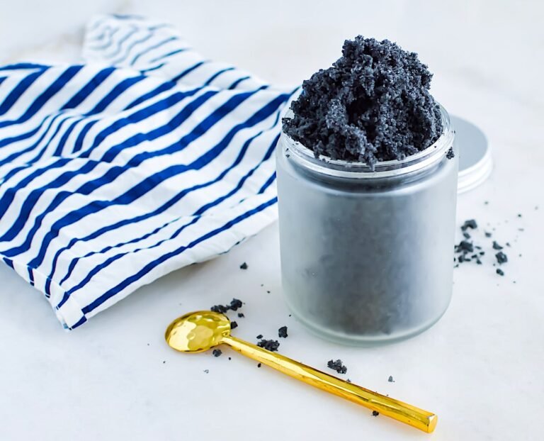 DIY Activated Charcoal Scrub for Face and Body