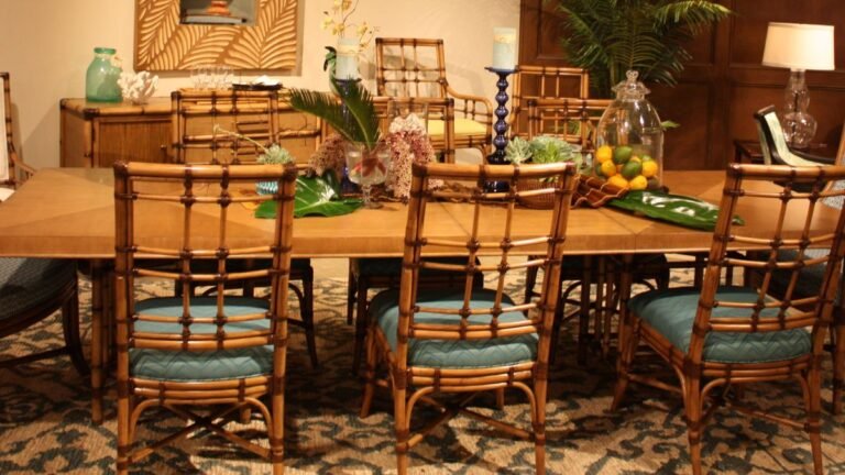 Bamboo Furniture Started Moving Beyond Coastal Homes