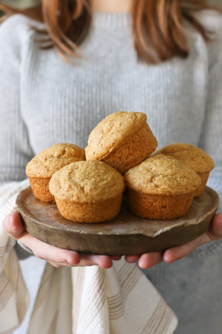 Simple Basic Muffin Recipe with Fresh Milled Flour