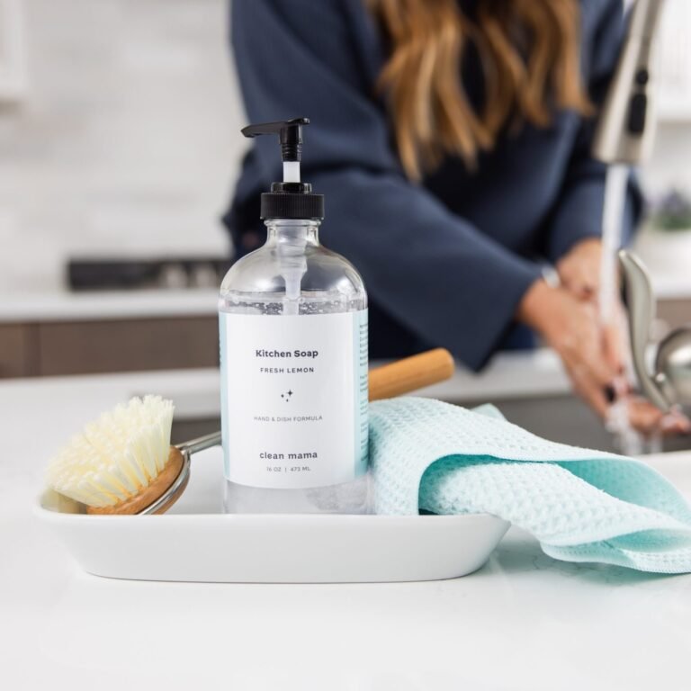 The Simple Sink-Side Tray That Makes Cleaning Easier Every Day