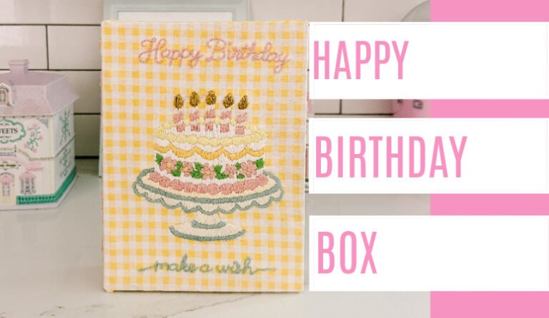 Birthday Candles and Matches Box