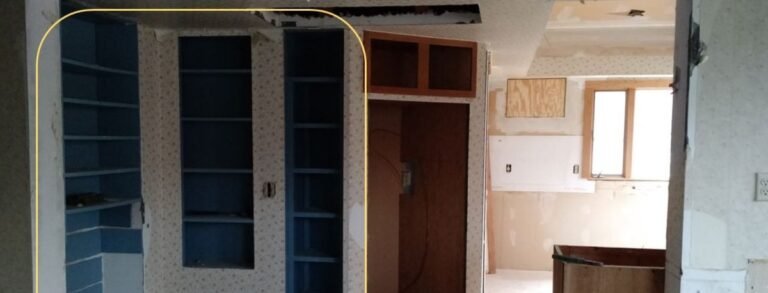 He Built a Walk-In Pantry From Scratch After Tearing Out Old Built-Ins