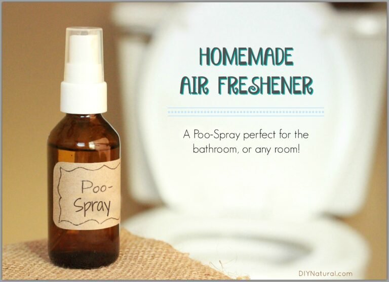 Homemade Air Freshener: A Natural Air Freshener and Poo Spray