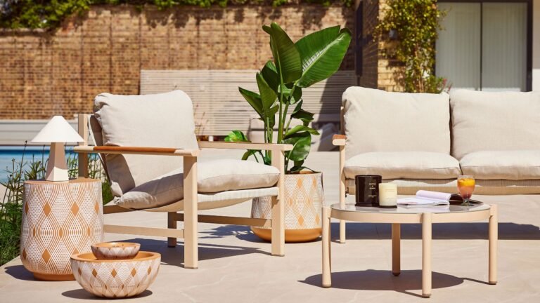 I just spotted the chicest water fountain planter at QVC for a star price