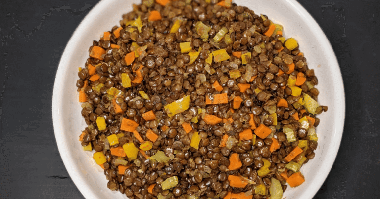 Lentil Pilaf, Side Dish – Home-Ec 101