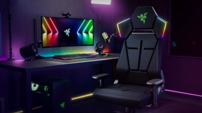 Razer’s $500 RGB Gaming Chair Syncs With Your Gameplay