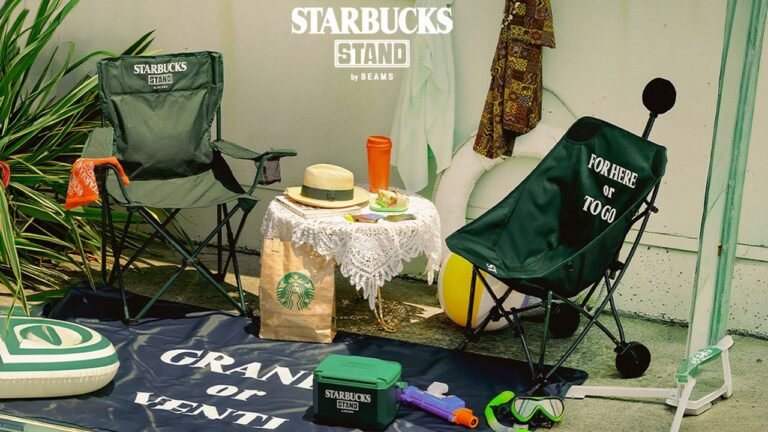 STARBUCKS STAND by BEAMS x Coleman Outdoor Collection Lands on July 17