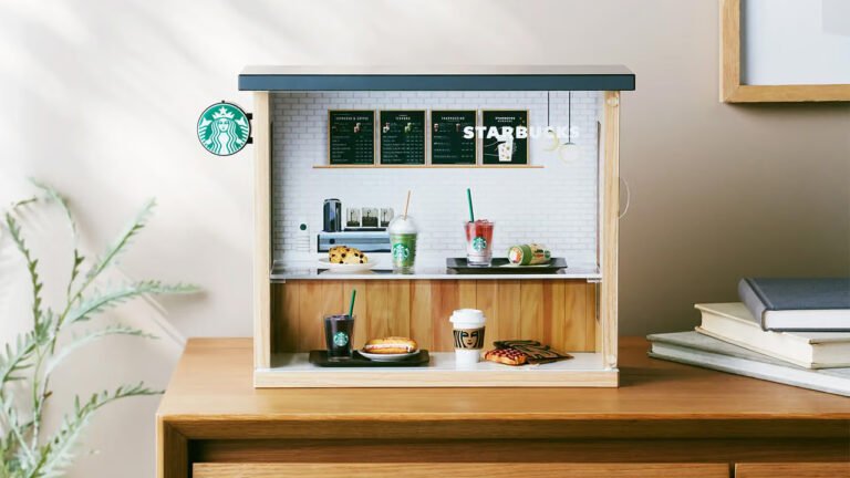 Starbucks Japan’s New Collection Rack Turns Home Into Tiny Café