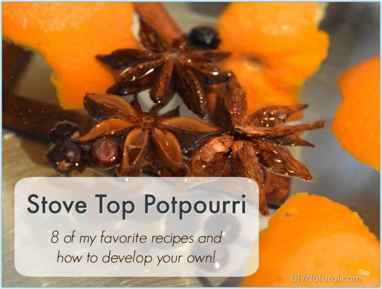 Stovetop Potpourri: 8 Simple DIY Simmering Potpourri Pot Recipes