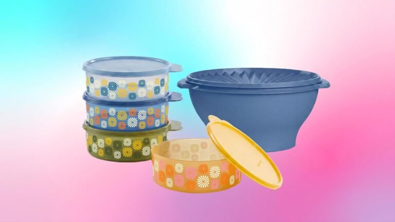 Tupperware Adds New Peppy Salad Bowls to 80th Anniversary Set