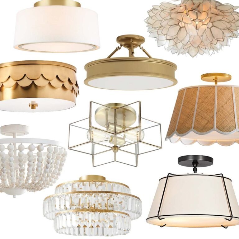 The Best Flush Mount Ceiling Lights for Every Budget!