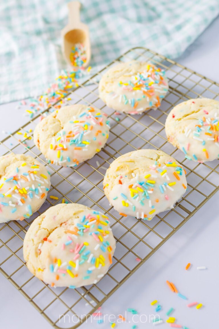 Easy Funfetti Cake Mix Cookies