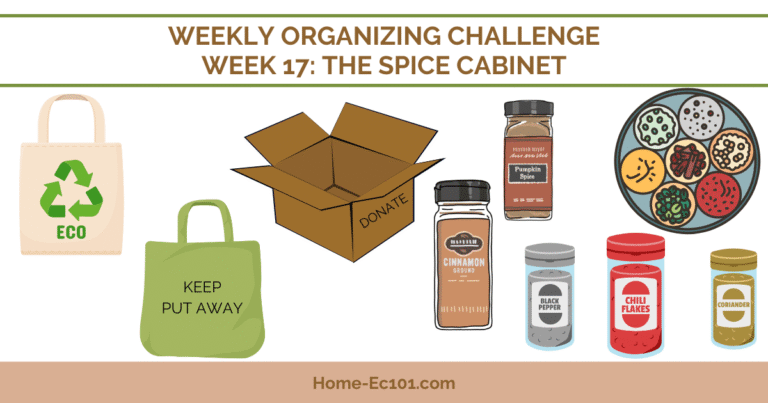 Organizational Challenge 17: The Spice Rack or Cabinet