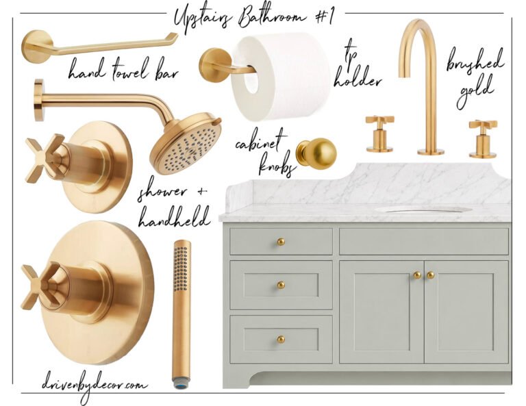 Timeless Bathroom Fixtures: Every Selection for Our New Build!