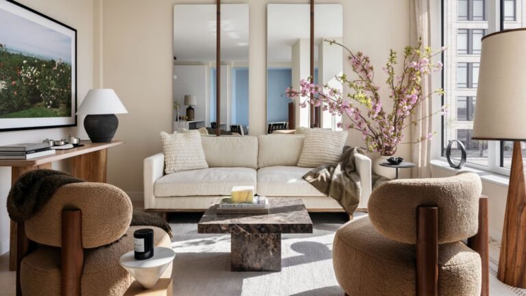 16 Armless Accent Chairs That Won’t Overwhelm a Small Room |