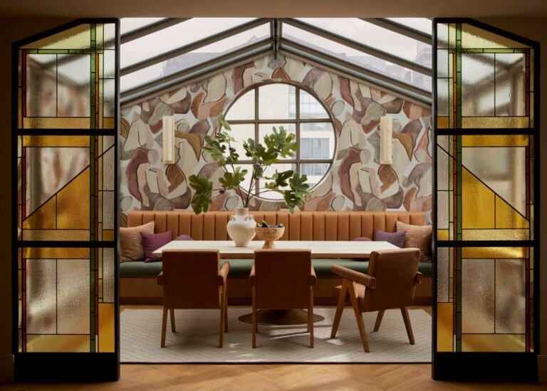 Toronto Penthouse by Dvira Interiors Celebrates 1980s Architecture