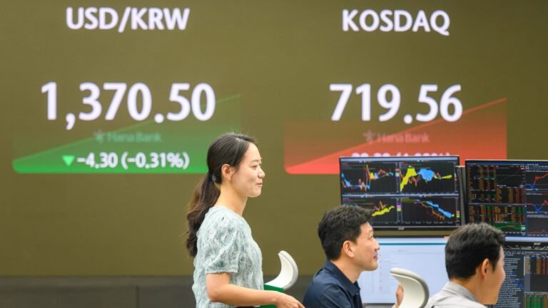 Korean stock investors flee a bruising home market and pile into U.S.