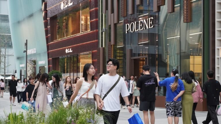 China’s economy slows across the board in July as retail sales barely grow