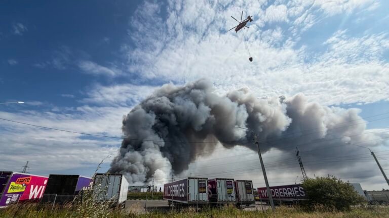 Ukraine war: Russia targets Danube port after major attack on Moscow