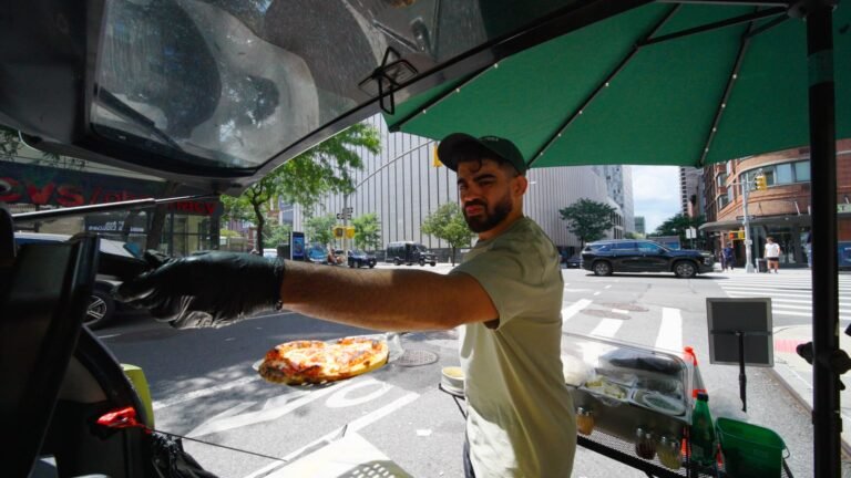 38-year-old runs a mobile pizzeria out of his Smart car in New York City