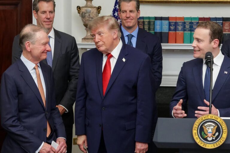 Bitcoin Inches Towards $70,000 After Trump Calls For Passage Of Crypto Bill