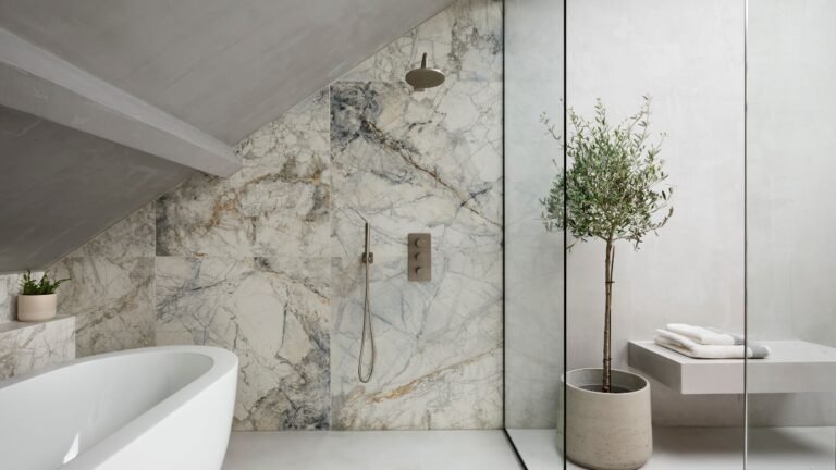 Why Designers Always Add a Shower Bench to Luxury Bathrooms