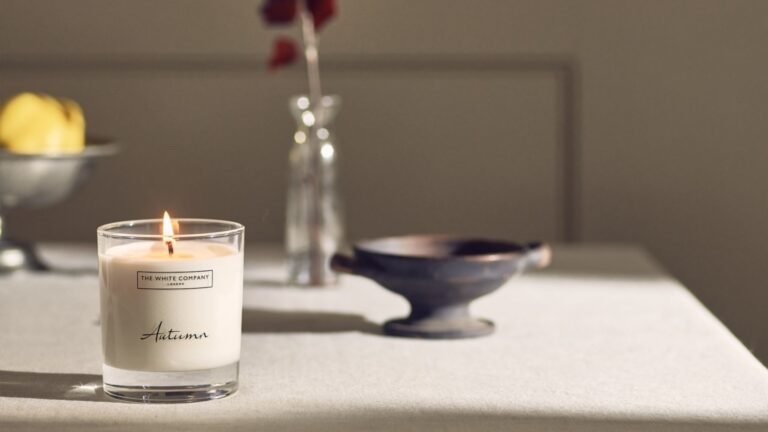 The White Company Autumn candle is back – but be quick!