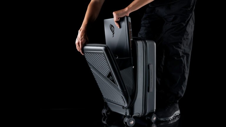 ASUS ROG Archer Suitcase 20 Carries Your Gaming Gear Safely