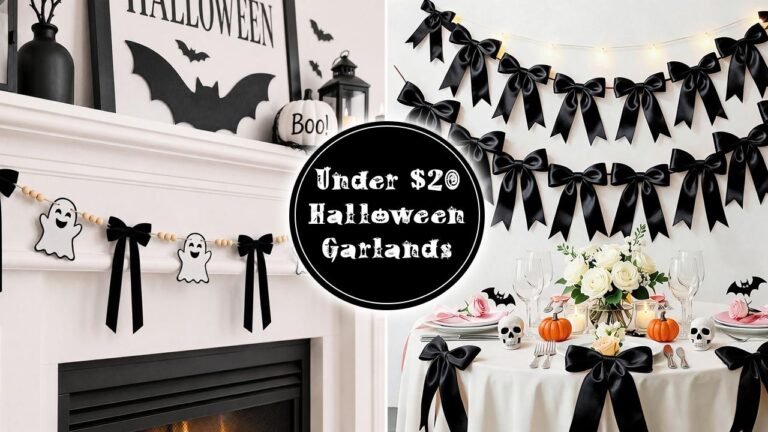 Under $20 Halloween Garlands to Spook up Your Space on Budget
