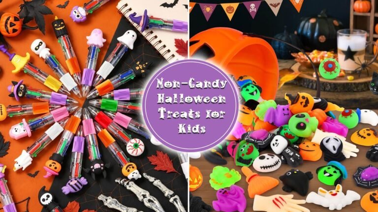 Best Non-Candy Halloween Treats to Keep Kids Entertained