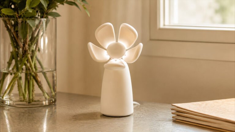 Flower-Shaped Smart Indoor Sensor Blooms and Wilts With Indoor Air Quality