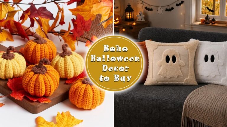 Adorable Boho Halloween Décor to Buy From Amazon