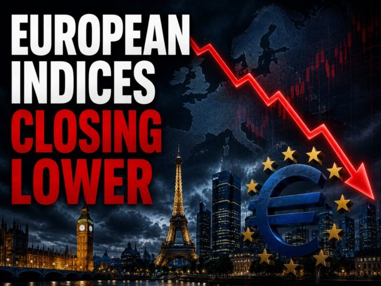 European shares close mostly lower as yields jump; DAX bucks the trend
