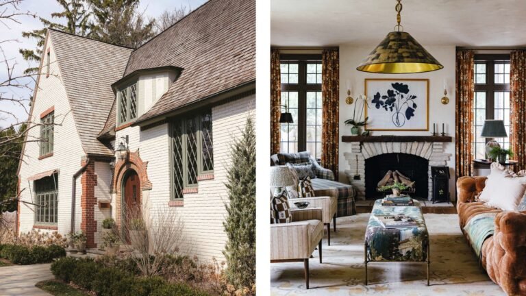 Inside a Cozy, Pattern-Filled Tudor Revival Home in Chicago
