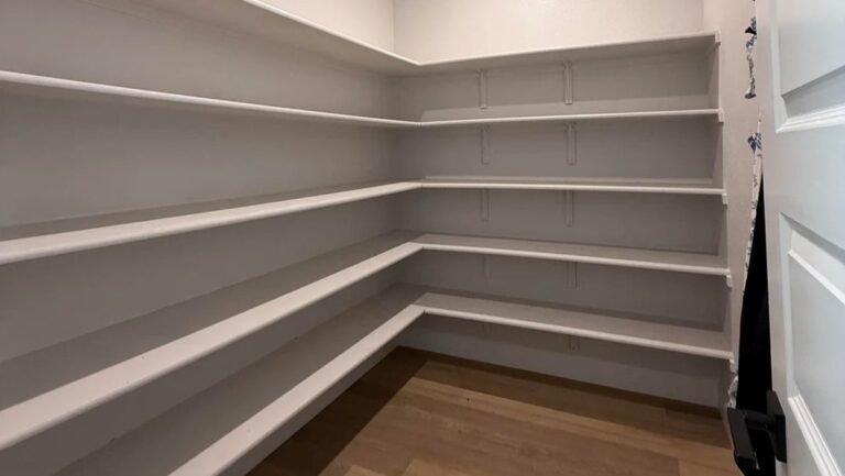 He Removed All the Pantry Shelves and Ended Up With More Storage
