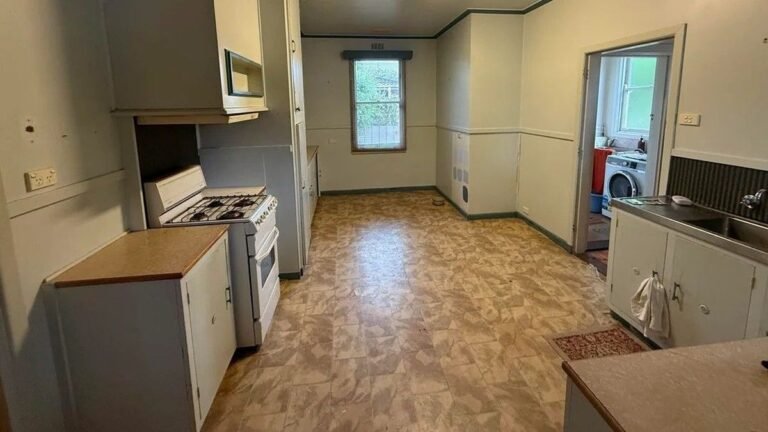 He Removed the Wall Between the Kitchen and Living Room but Kept the Studs