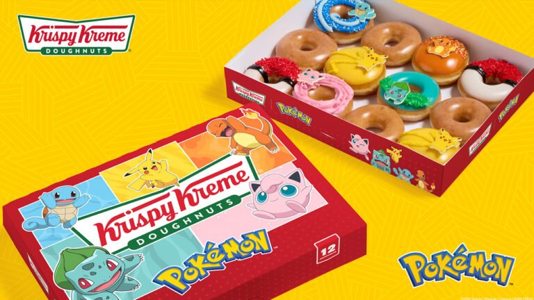 Krispy Kreme Launches Brand-New Pokémon Doughnut Collection