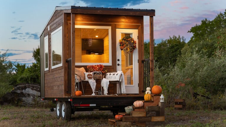 $60K Pinecone Tiny House has Just the Essentials for Solo Living