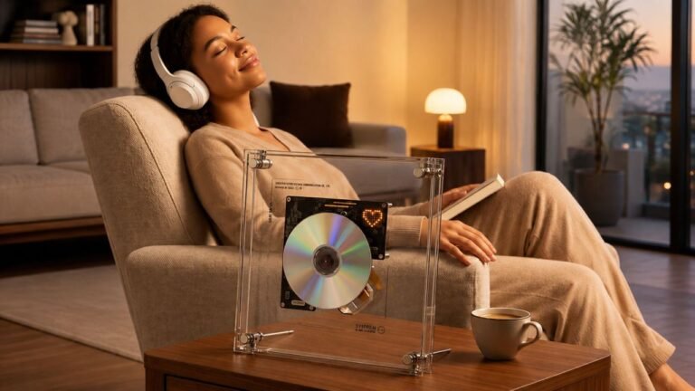 This Transparent CD Player Lets You Showcase Your CD Collection