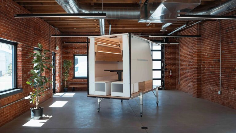 Hunker Pod Turns Empty Van Into Fully Functional Camper in an Hour