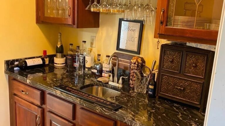 That 90s Black Granite Countertop Didn’t Need to Come Out After All