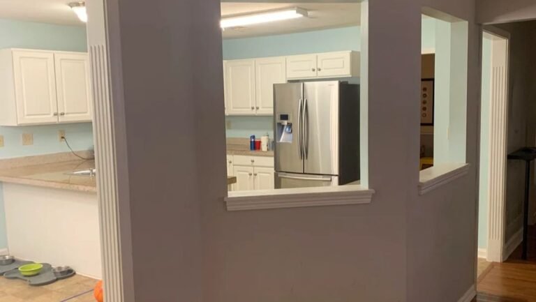 They Removed the Wall Between the Kitchen and Dining Room to Make Space for a 5-Seat Island