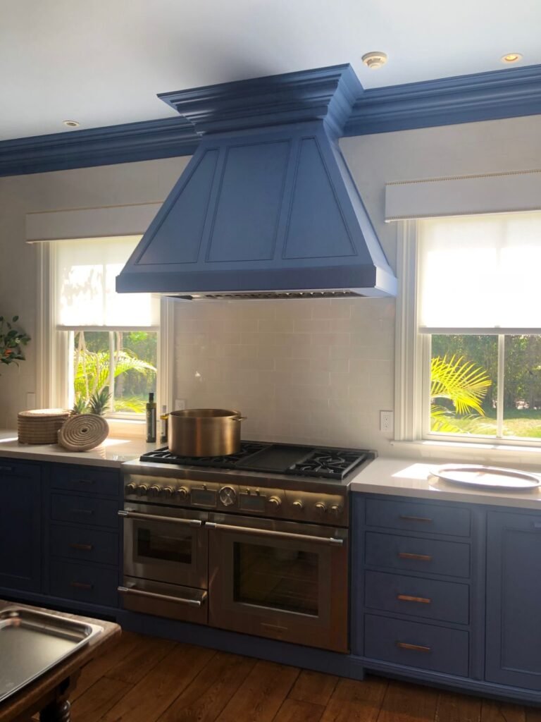 This Kitchen Uses a Long Wood Worktable Where You’d Expect an Island