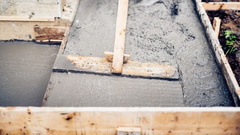 Those Floating Backyard Concrete Pads Aren’t Pavers, They’re Poured in Place