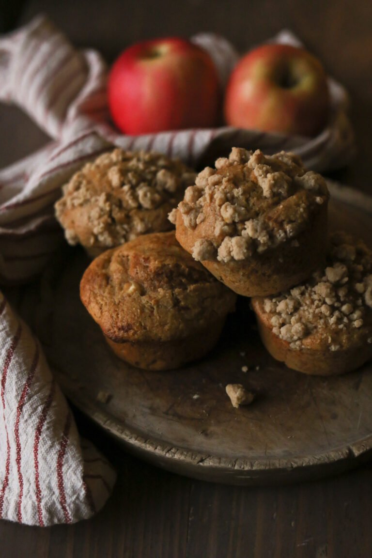 Cinnamon Apple Muffins Recipe with Fresh Milled Flour