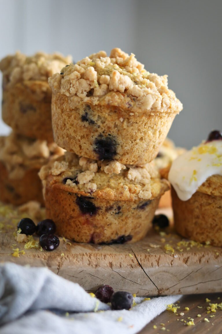 Fresh Milled Flour Recipe Blueberry Lemon Muffins