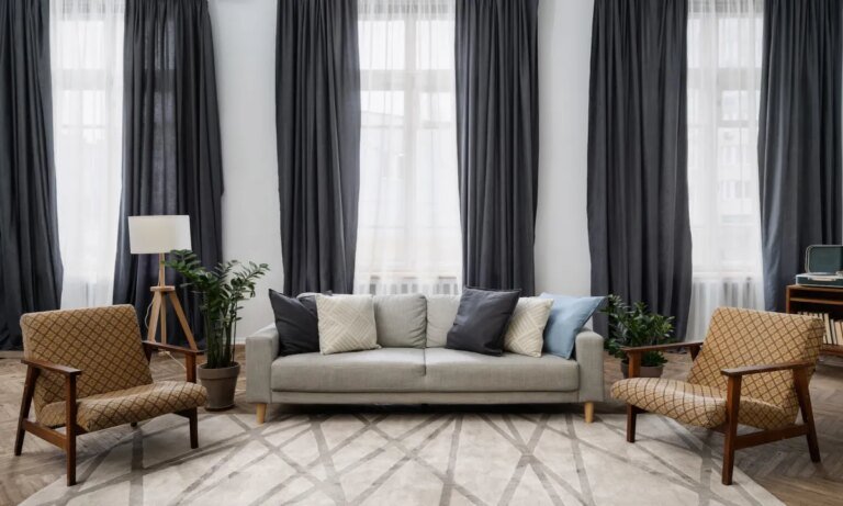 The Right Curtain Lengths for Every Window in Your Home